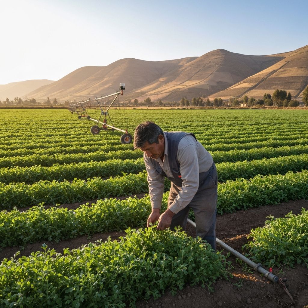Agricultura peruana moderna